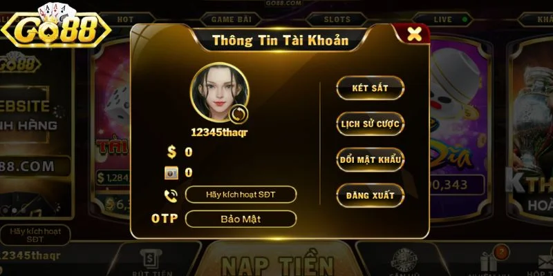 Hướng dẫn kích hoạt số điện thoại và mã OTP Telegram