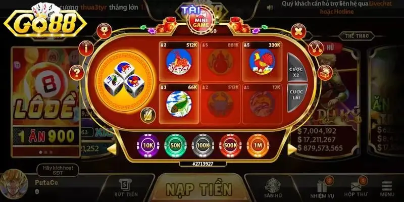 Hướng dẫn chơi game bầu cua Go88 đơn giản?