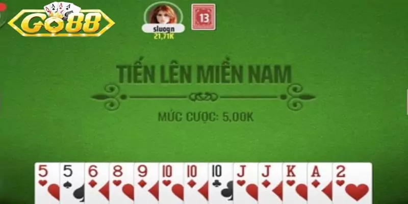 Quy luật chơi game bài tiến lên